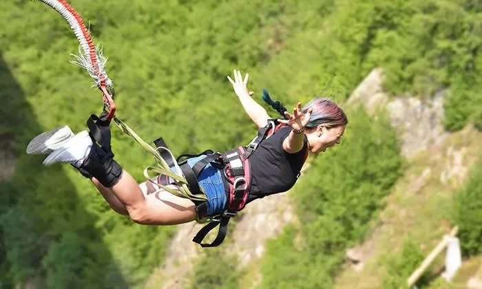 Bungee Jumping in Rishikesh