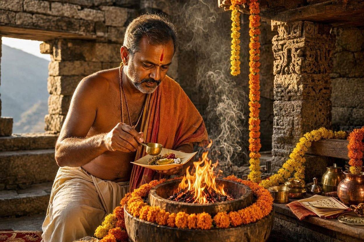 Triyuginarayan Temple Wedding Rituals